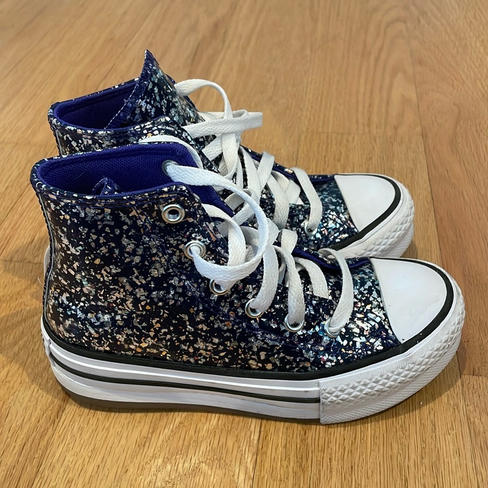 Converse platform high tops size 12.5